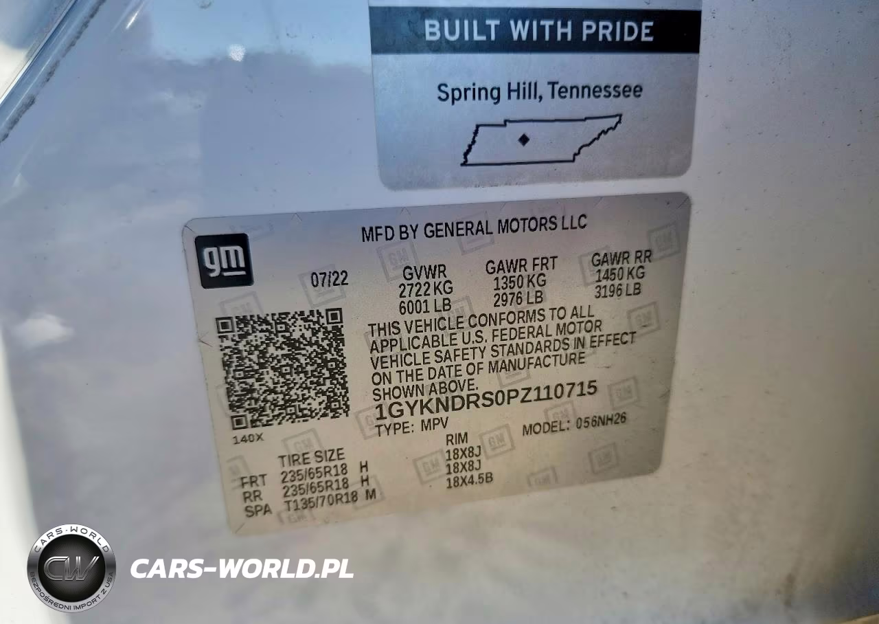 2023 Cadillac Xt5 Premium Luxury VIN:1GYKNDRS0PZ110715 - 13