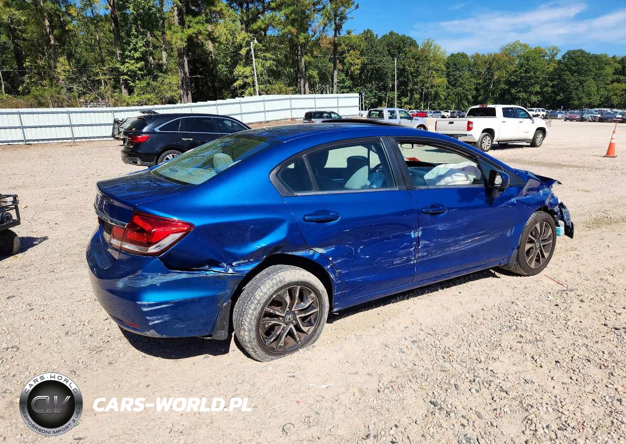 2015 Honda Civic Ex VIN:19XFB2F89FE016162 - 3