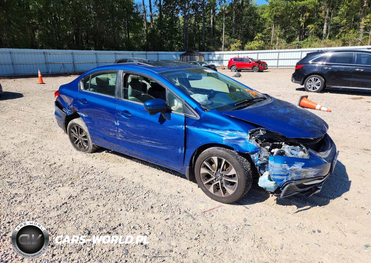 2015 Honda Civic Ex VIN:19XFB2F89FE016162 - 4