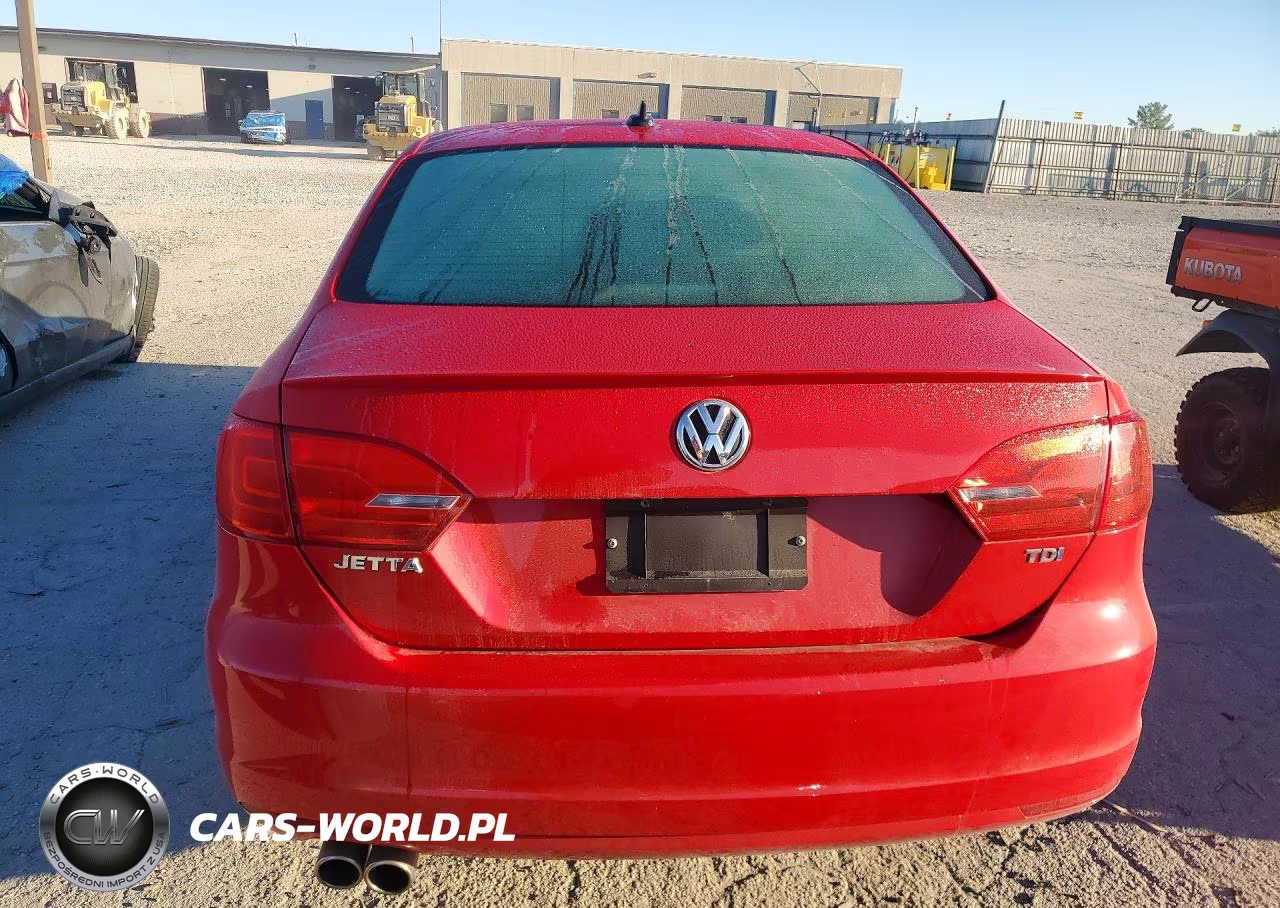 2011 Volkswagen Jetta Tdi VIN:3VWLL7AJ5BM127862 - 6