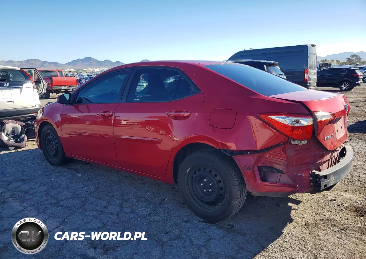 2016 Toyota Corolla Le VIN:2T1BURHE2GC538314 - 2