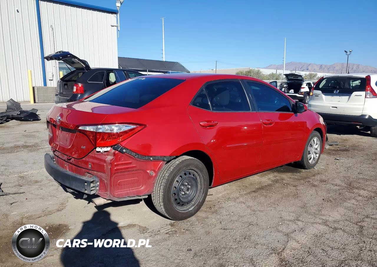 2016 Toyota Corolla Le VIN:2T1BURHE2GC538314 - 3