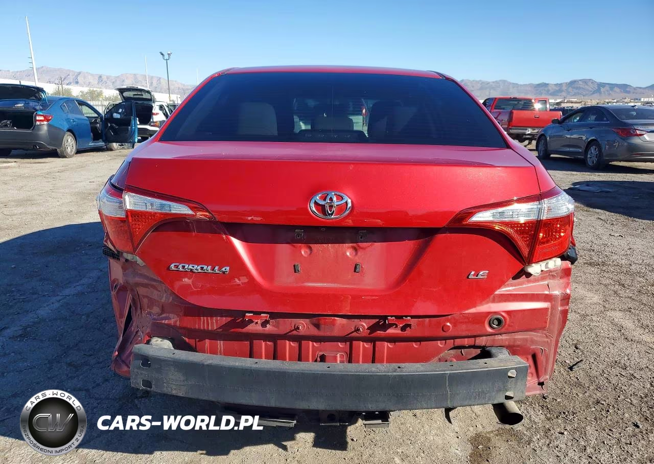 2016 Toyota Corolla Le VIN:2T1BURHE2GC538314 - 6
