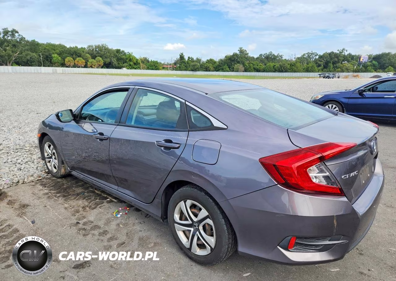 2018 Honda Civic Lx VIN:19XFC2F55JE037117 - 2