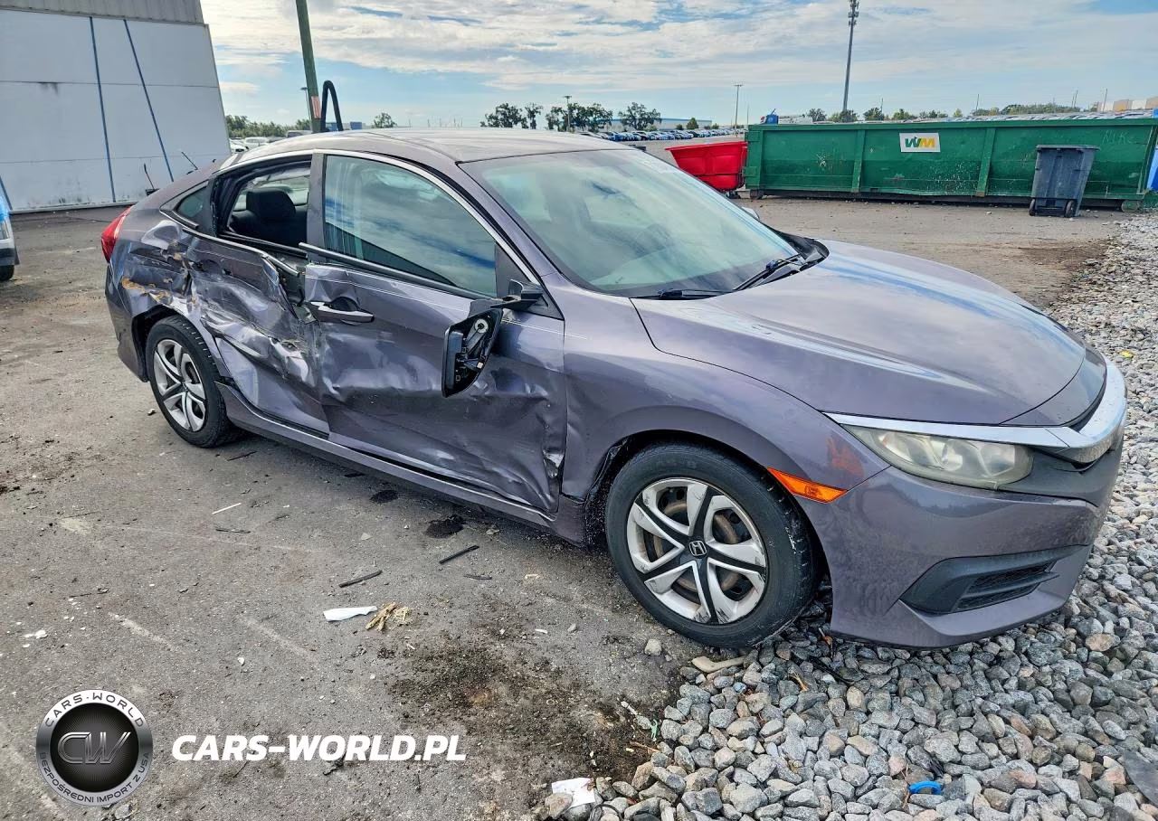 2018 Honda Civic Lx VIN:19XFC2F55JE037117 - 4