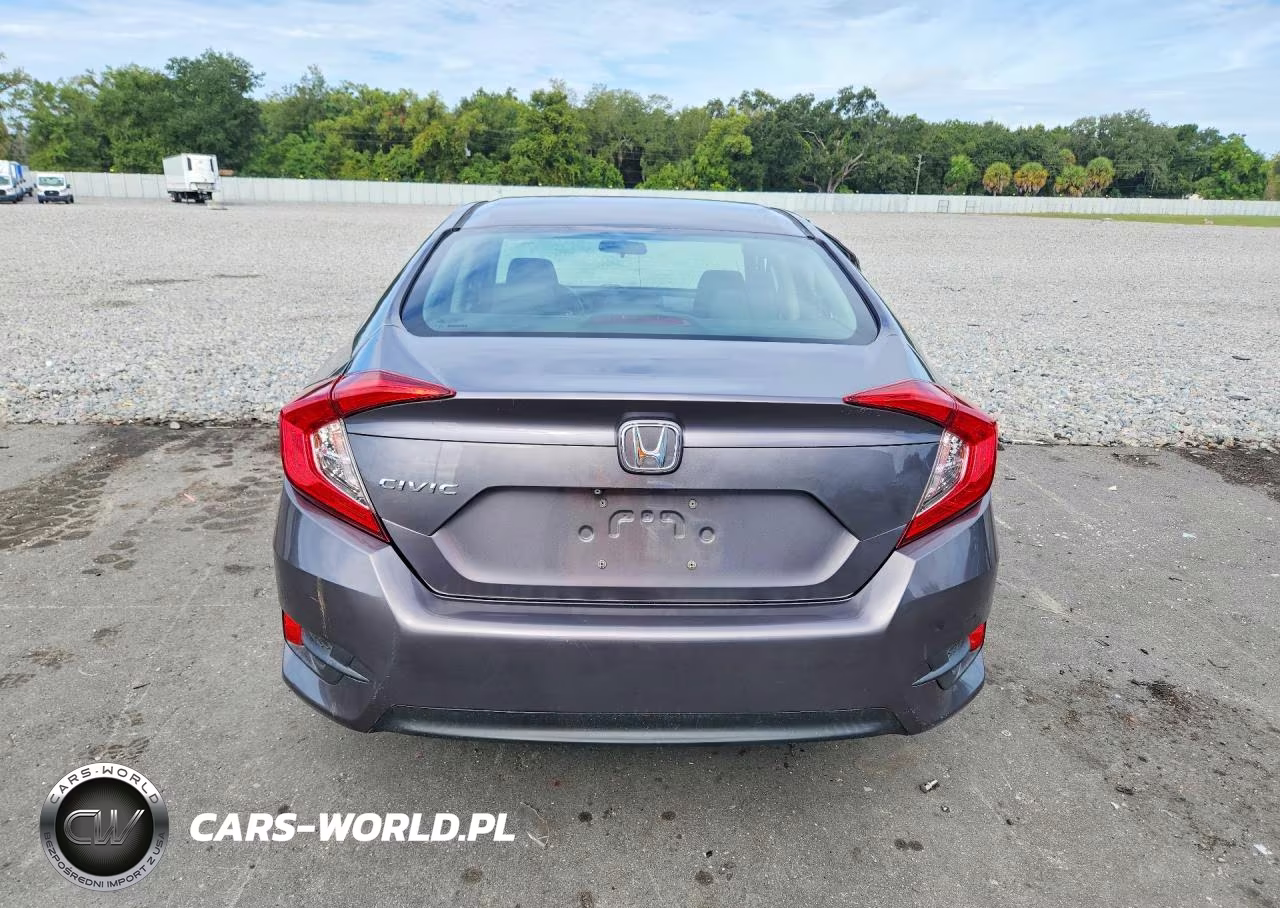 2018 Honda Civic Lx VIN:19XFC2F55JE037117 - 6