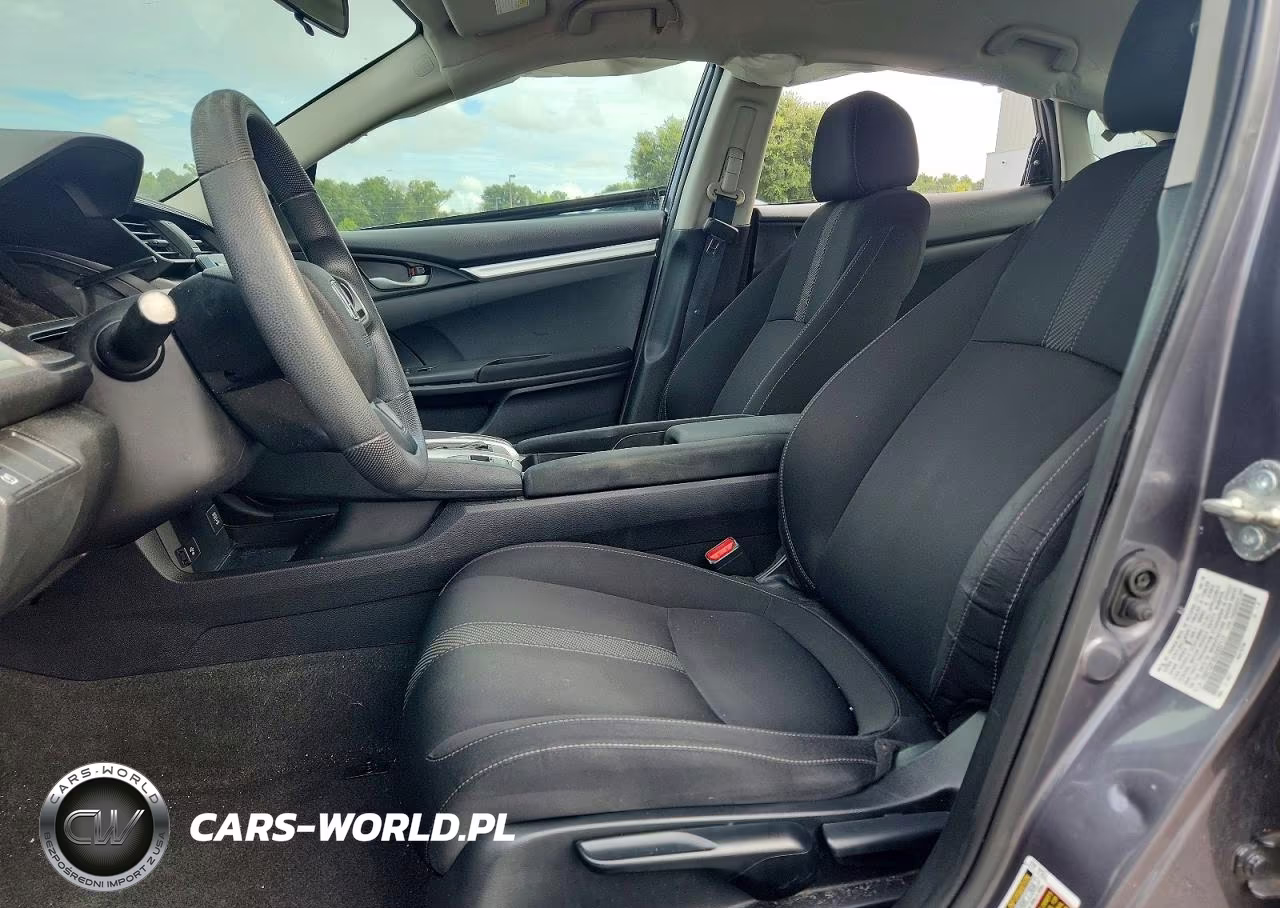2018 Honda Civic Lx VIN:19XFC2F55JE037117 - 7