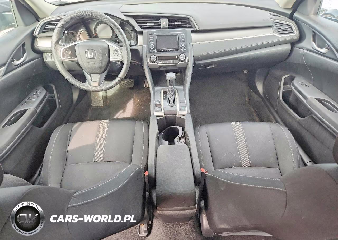 2018 Honda Civic Lx VIN:19XFC2F55JE037117 - 8