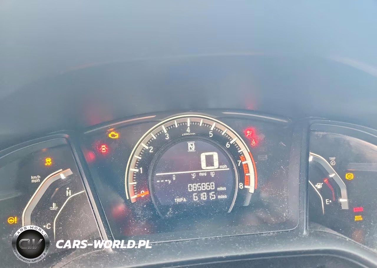 2018 Honda Civic Lx VIN:19XFC2F55JE037117 - 9