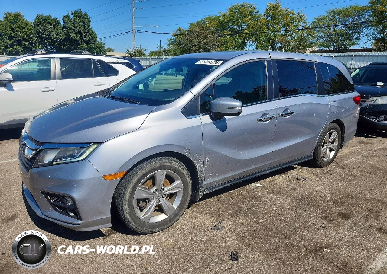 2018 Honda Odyssey Exl VIN:5FNRL6H7XJB021783 - 1
