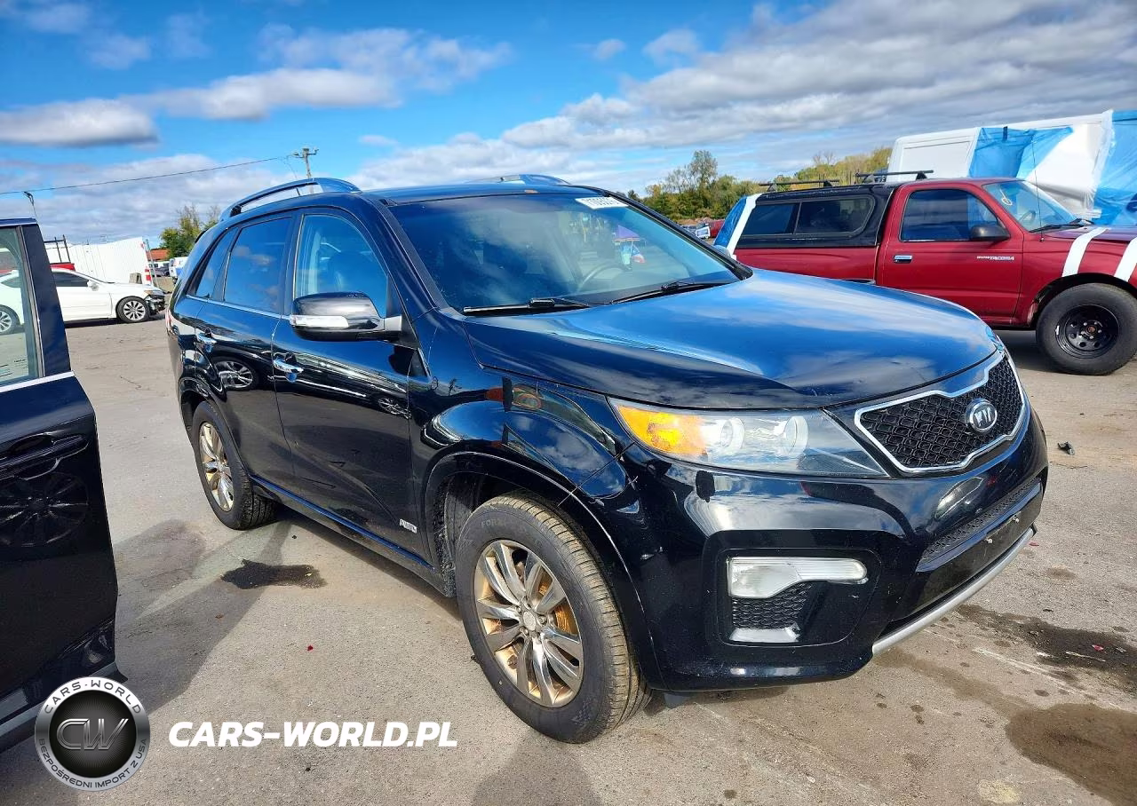 2013 Kia Sorento Sx VIN:5XYKWDA26DG337545 - 4