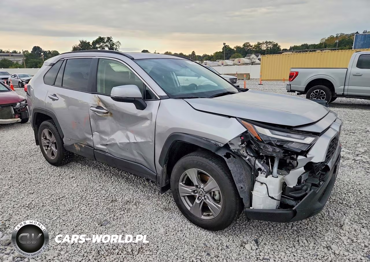 2025 Toyota Rav4 Hybrid Xle VIN:JTMRWRFV5SJ080096 - 4
