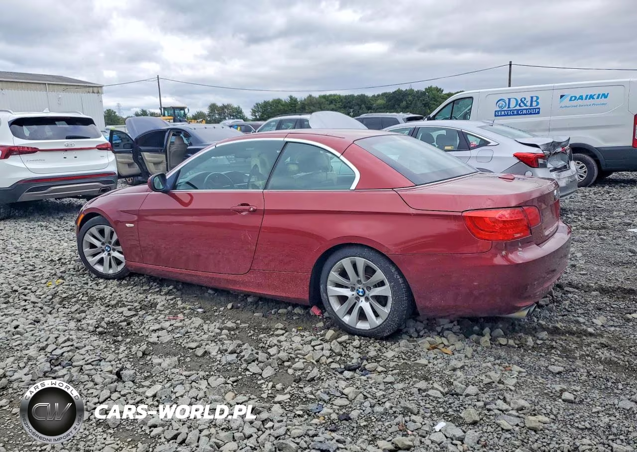 2011 BMW 328 I Sulev VIN:WBADW7C53BE544978 - 2