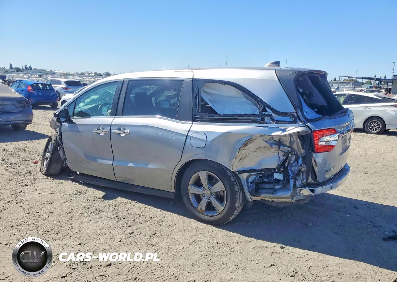 2019 Honda Odyssey Exl VIN:5FNRL6H74KB012434 - 2