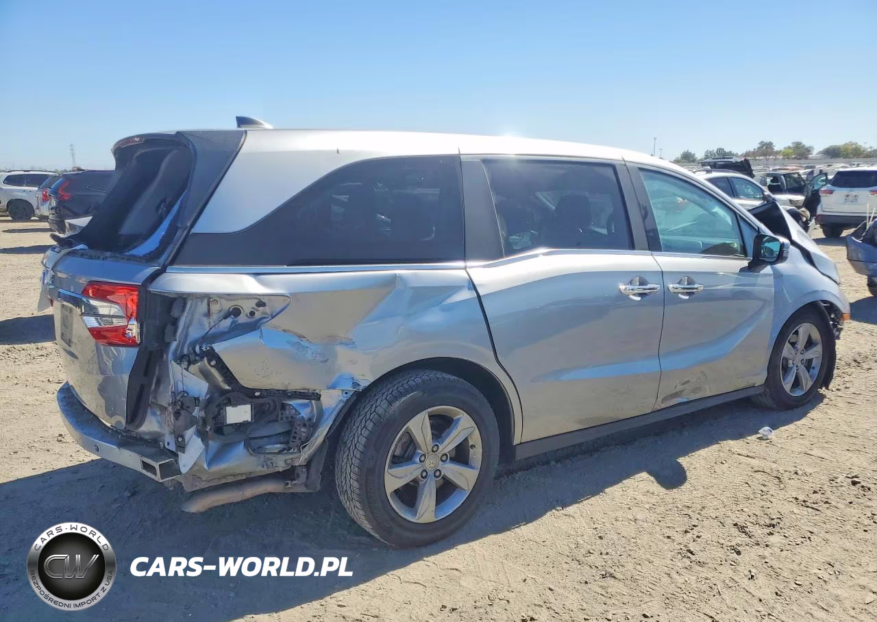 2019 Honda Odyssey Exl VIN:5FNRL6H74KB012434 - 3