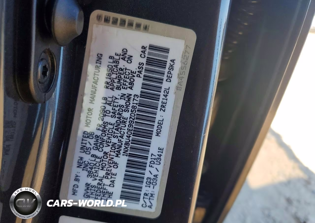 2009 Toyota Corolla S VIN:1NXBU40E99Z058173 - 13