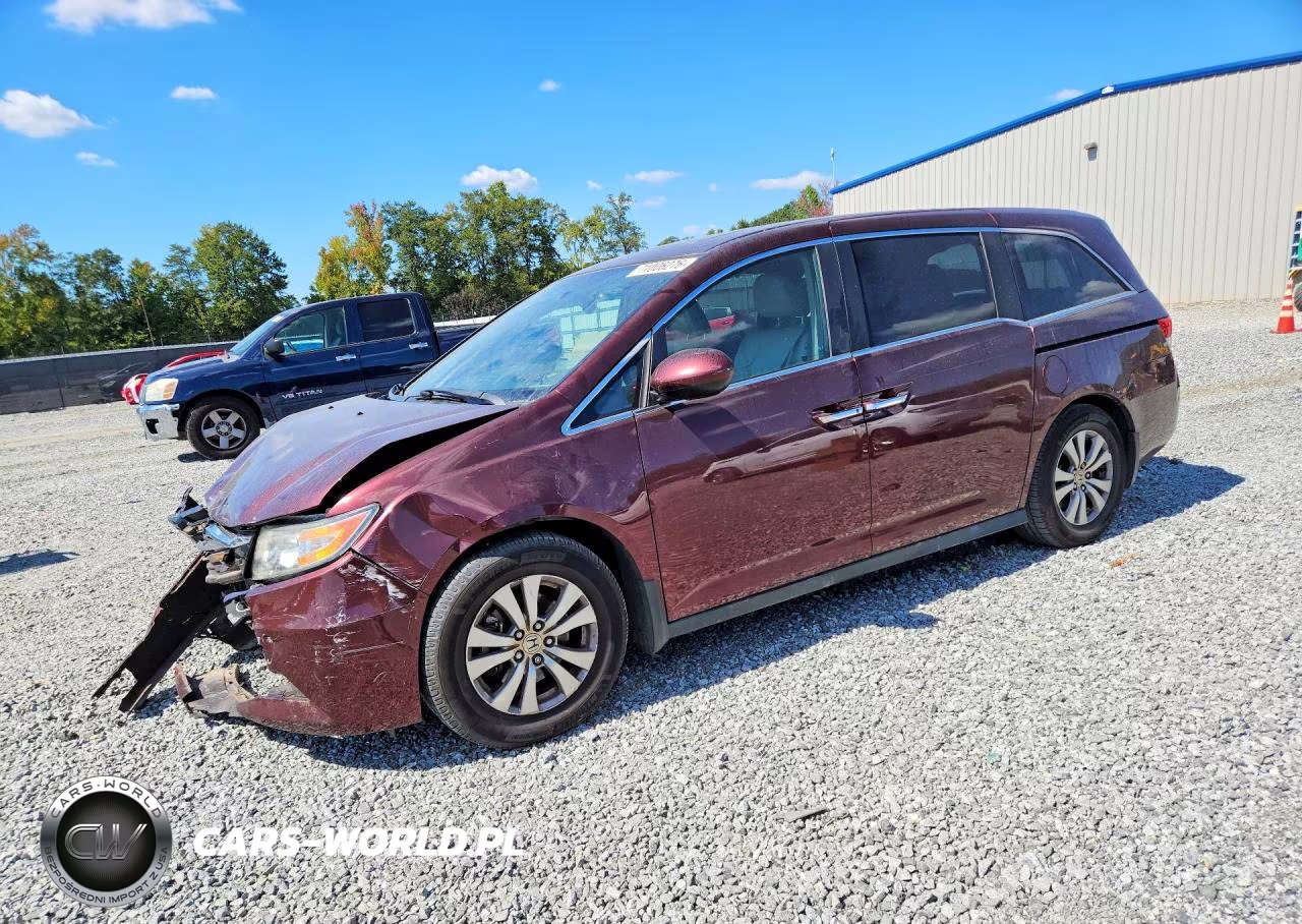 2016 Honda Odyssey Exl VIN:5FNRL5H62GB158906 - 1