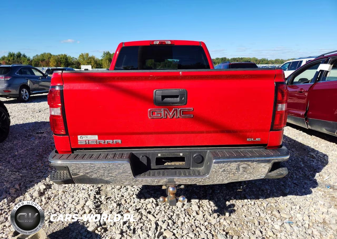 2014 GMC Sierra K1500 Sle VIN:1GTV2UEC2EZ190767 - 6