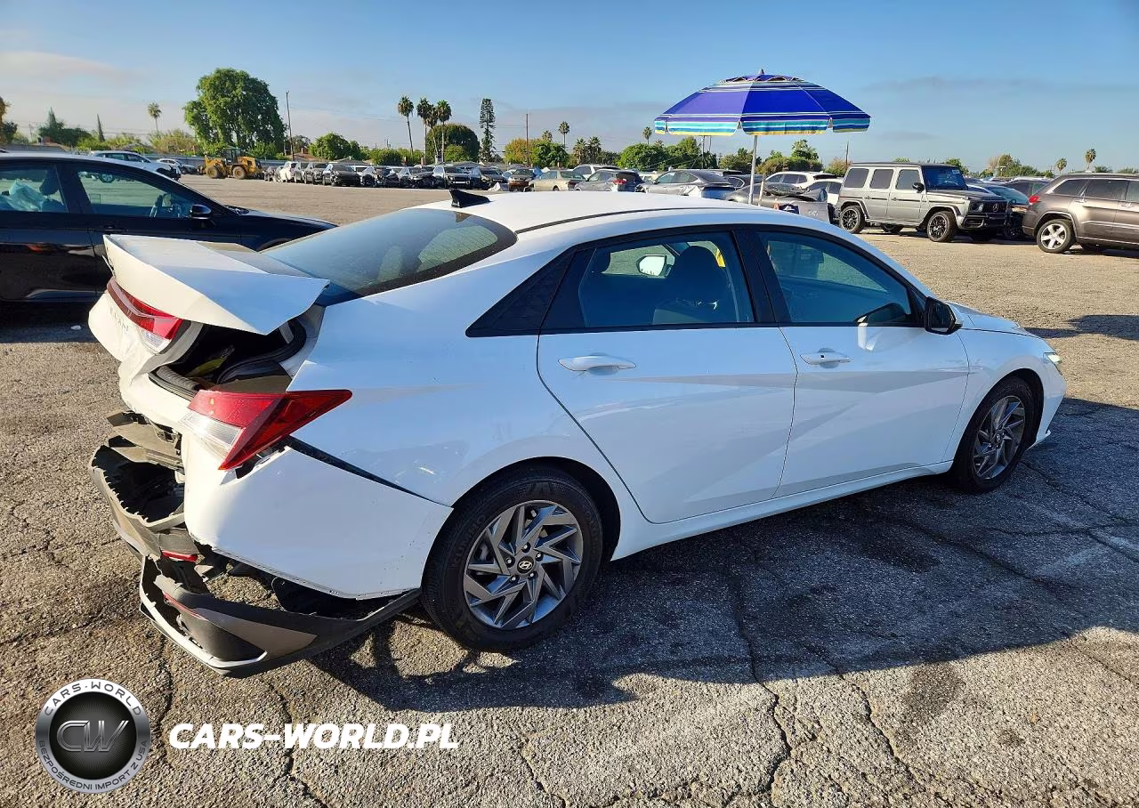 2024 Hyundai Elantra Sel VIN:KMHLM4DG7RU747029 - 3