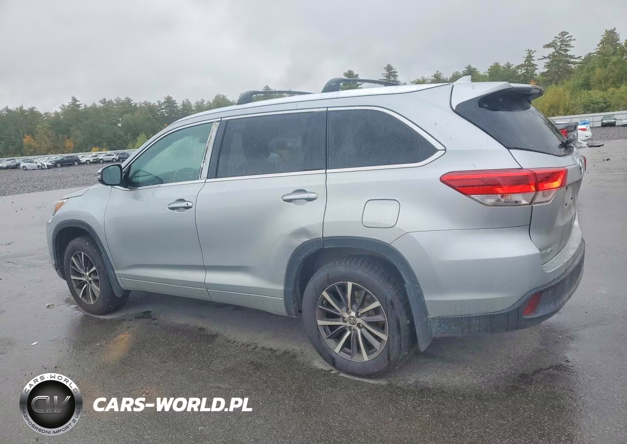 2018 Toyota Highlander Xle VIN:5TDJZRFHXJS499545 - 2