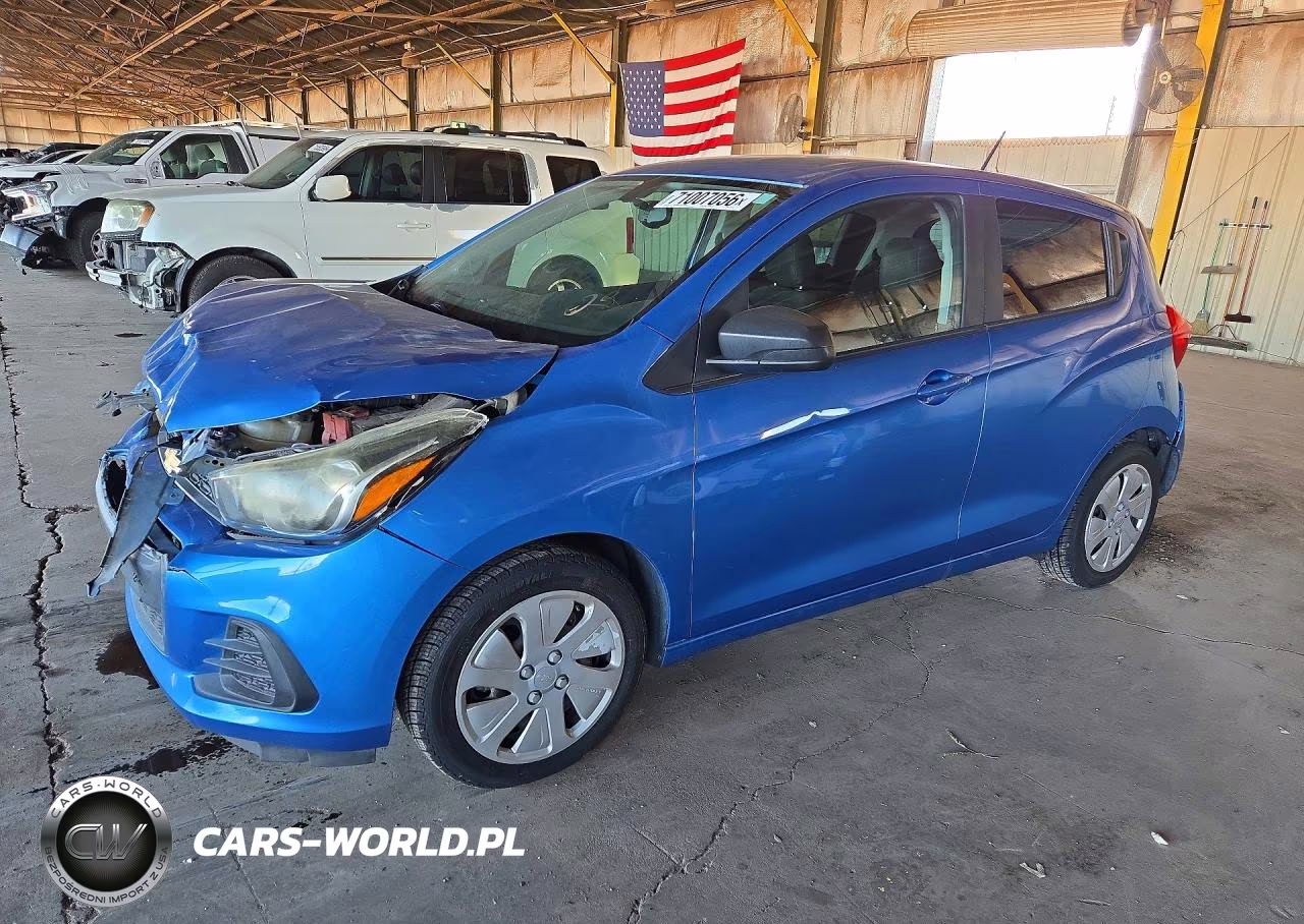 2017 Chevrolet Spark Ls VIN:KL8CB6SA8HC828283 - 1