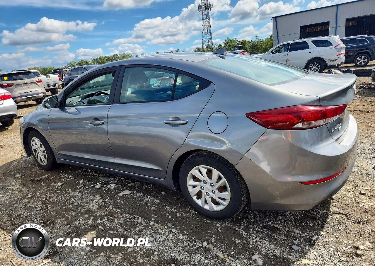 2017 Hyundai Elantra Se VIN:KMHD74LF3HU364515 - 2