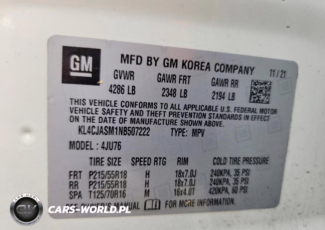 2022 Buick Encore Preferred VIN:KL4CJASM1NB507222 - 13
