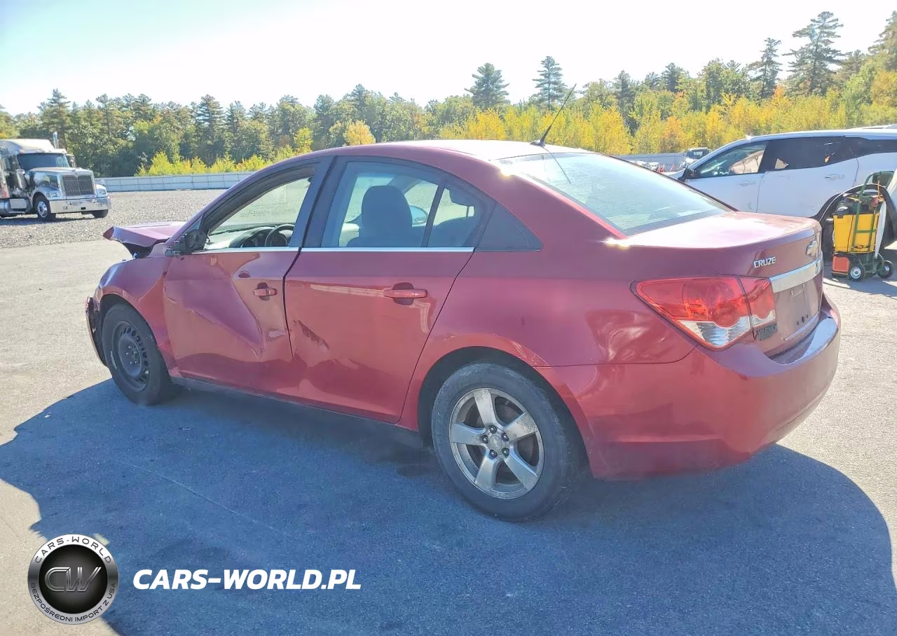 2012 Chevrolet Cruze Lt VIN:1G1PE5SC5C7161601 - 2