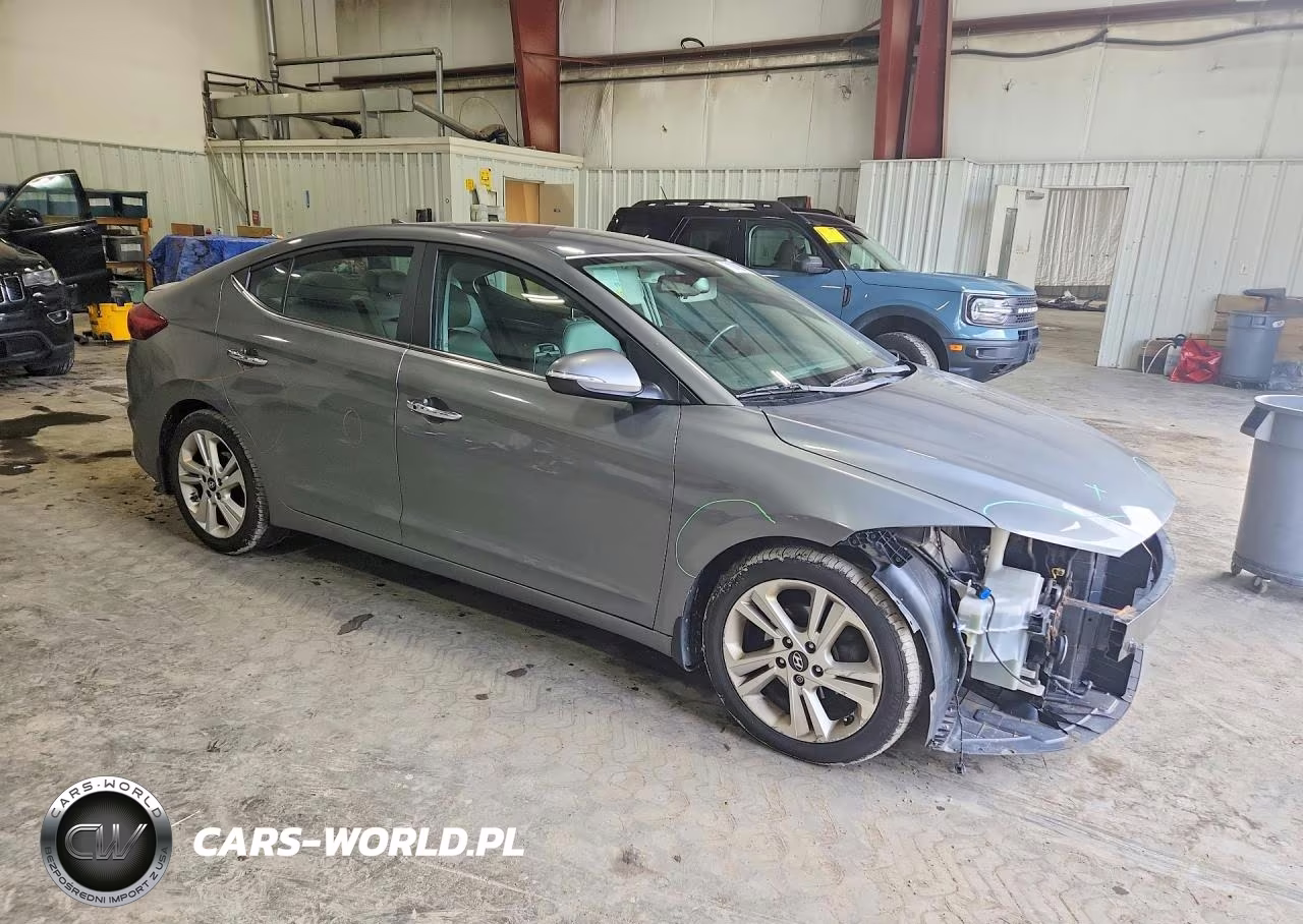 2017 Hyundai Elantra Limited VIN:KMHD84LF5HU339211 - 4