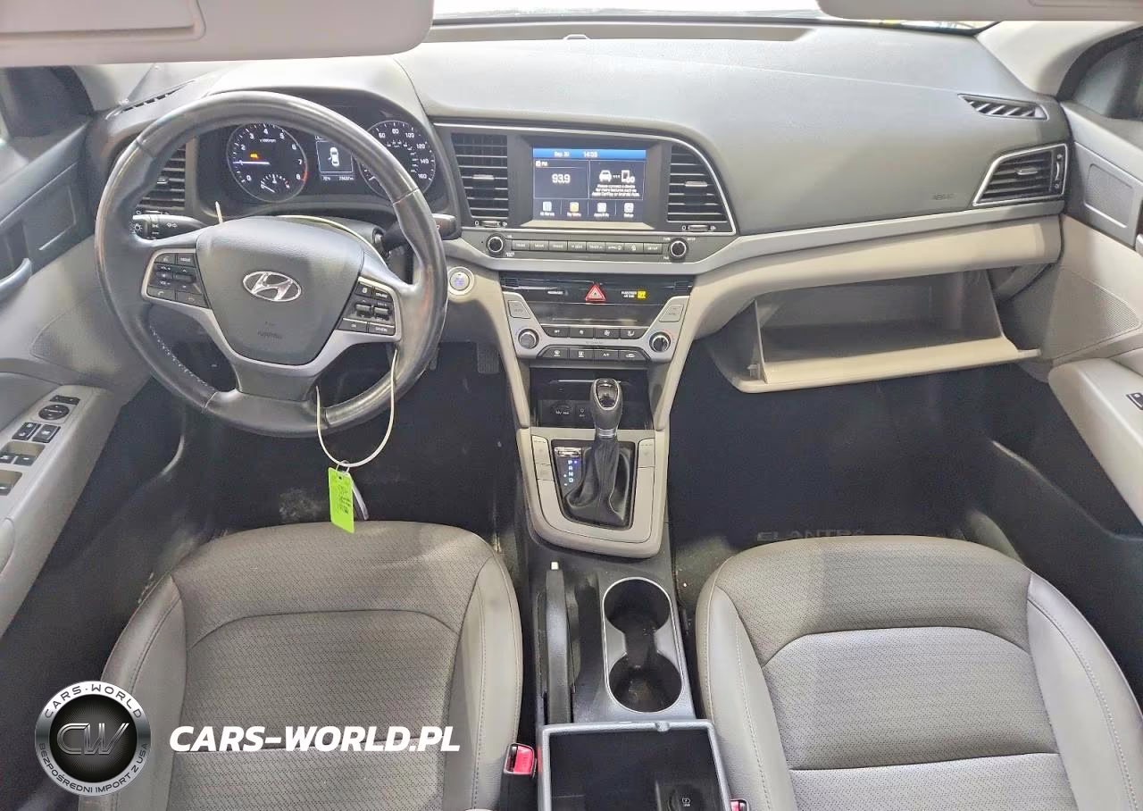 2017 Hyundai Elantra Limited VIN:KMHD84LF5HU339211 - 8