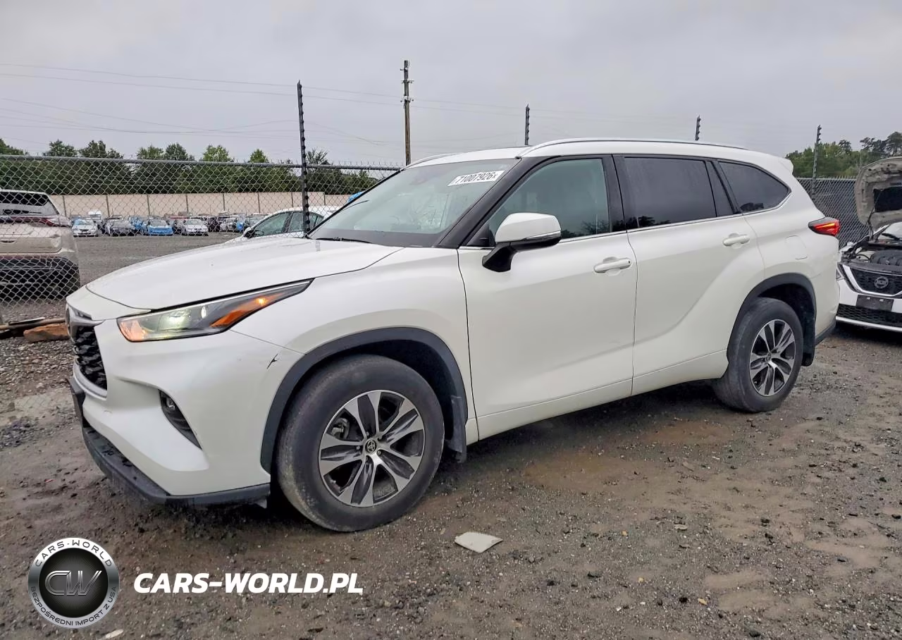 2021 Toyota Highlander Xle VIN:5TDGZRBH6MS122957 - 1