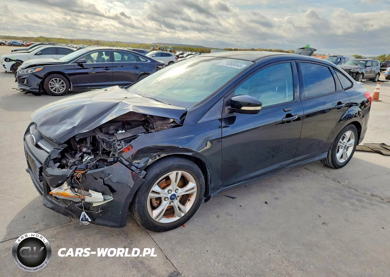 2014 Ford Focus Se VIN:1FADP3F2XEL149213 - 1