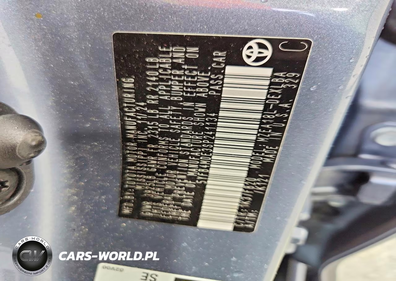 2025 Toyota Corolla Le VIN:5YFB4MDE3SP241134 - 12