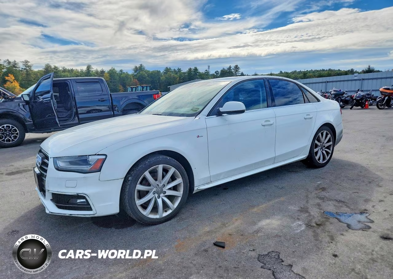 2014 Audi A4 Premium VIN:WAUAFAFL6EN007519 - 1