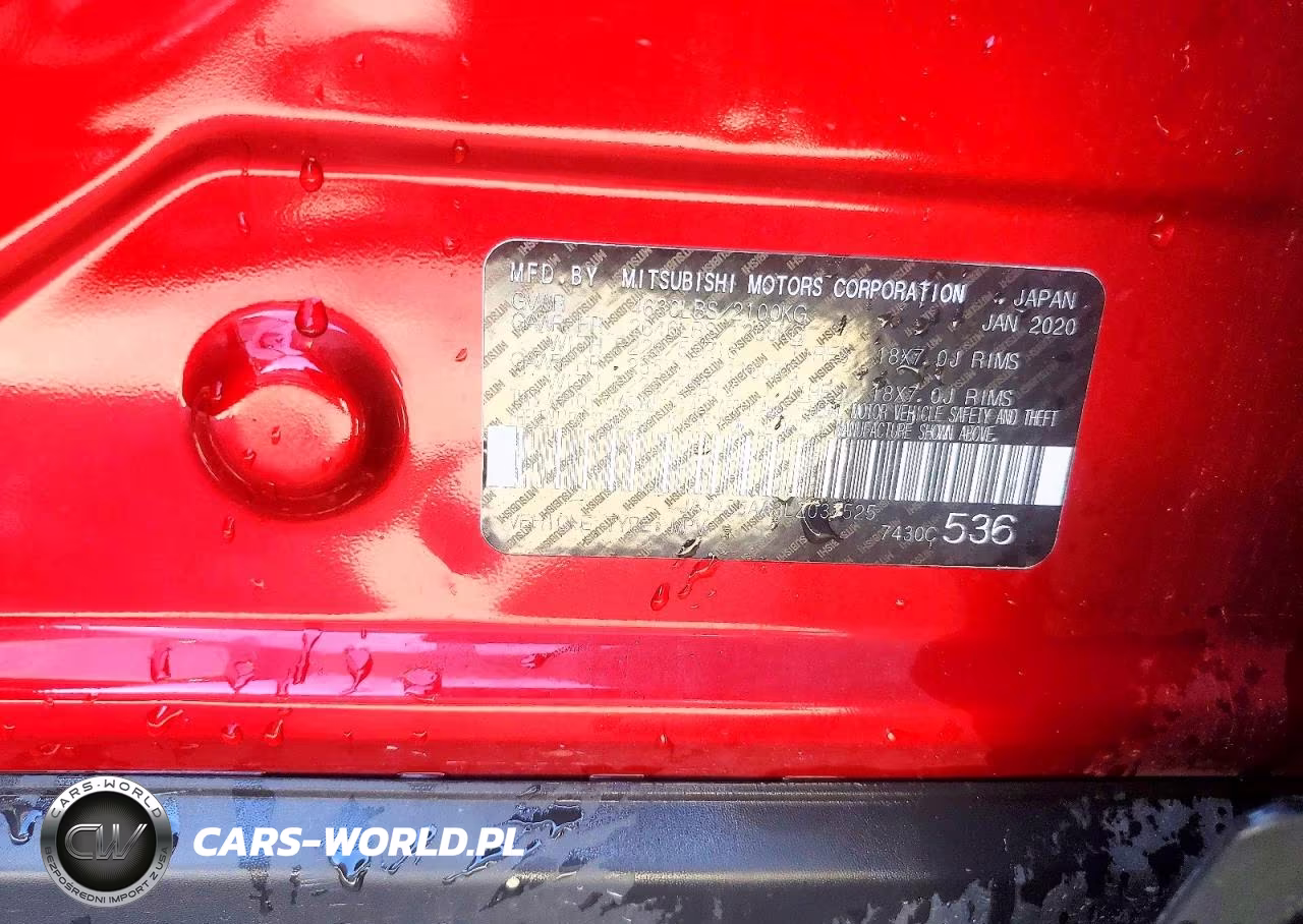2020 Mitsubishi Eclipse Cross VIN:JA4AS5AA3LZ037525 - 14