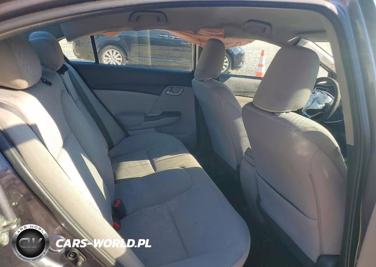 2015 Honda Civic Lx VIN:19XFB2F59FE100780 - 10