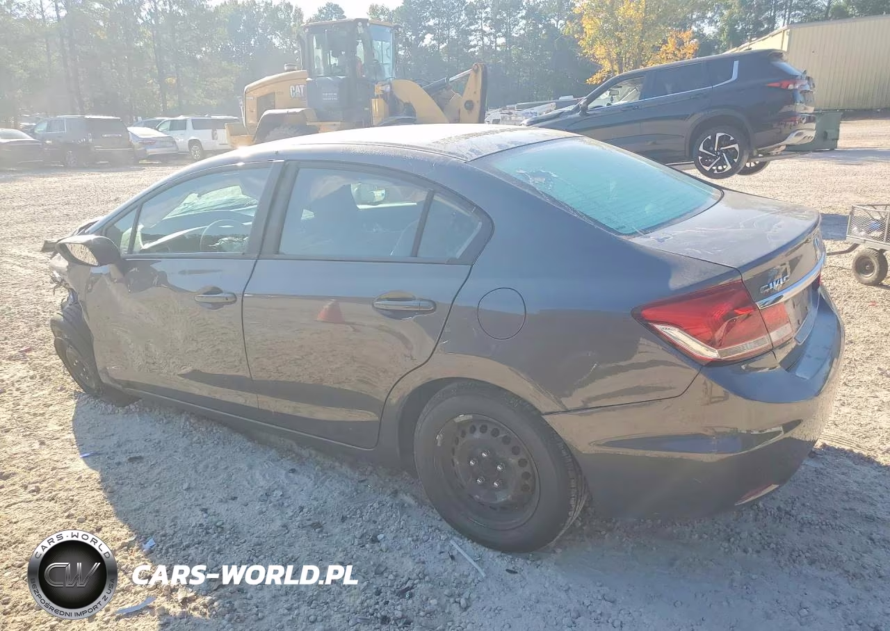 2015 Honda Civic Lx VIN:19XFB2F59FE100780 - 2