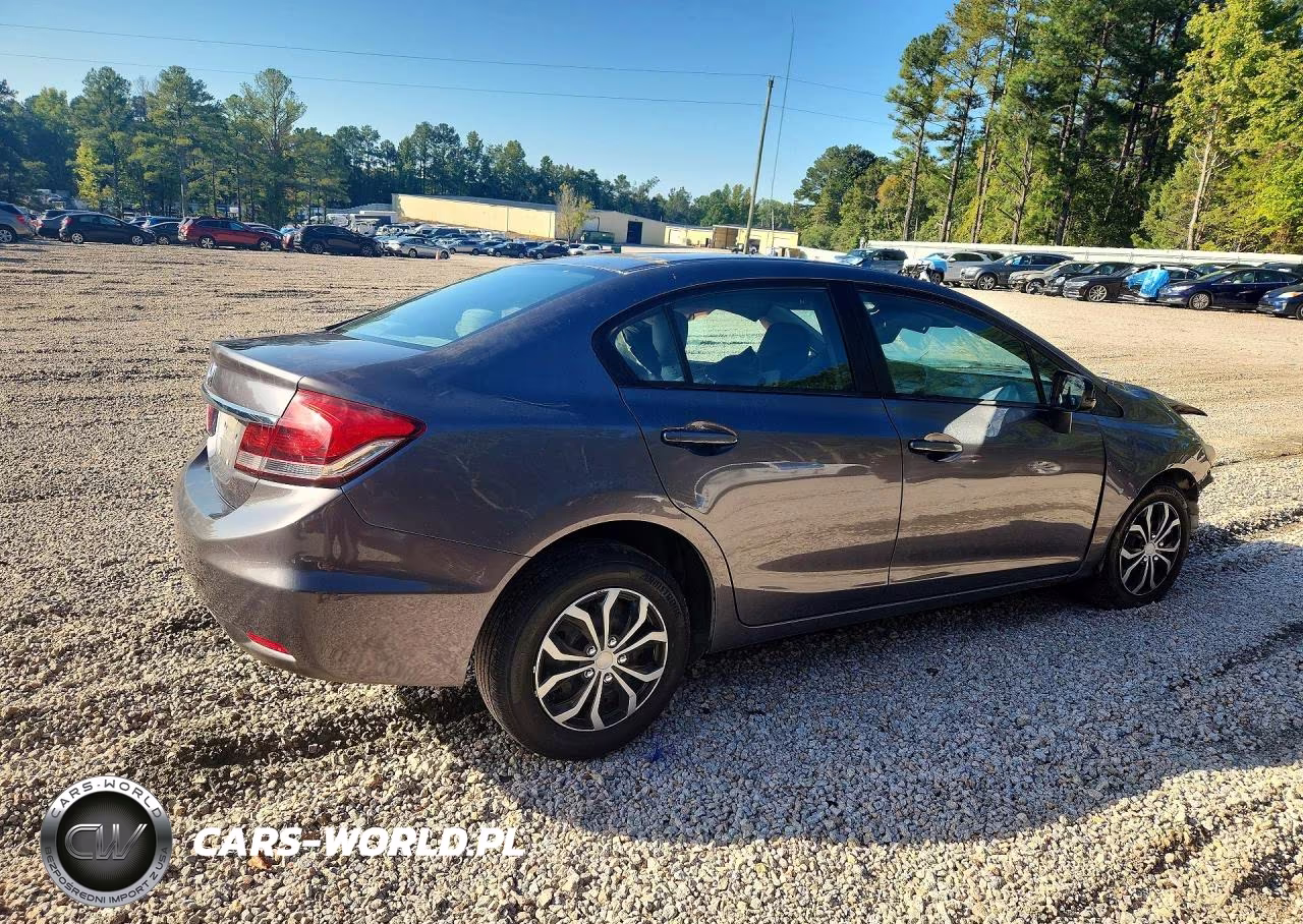 2015 Honda Civic Lx VIN:19XFB2F59FE100780 - 3