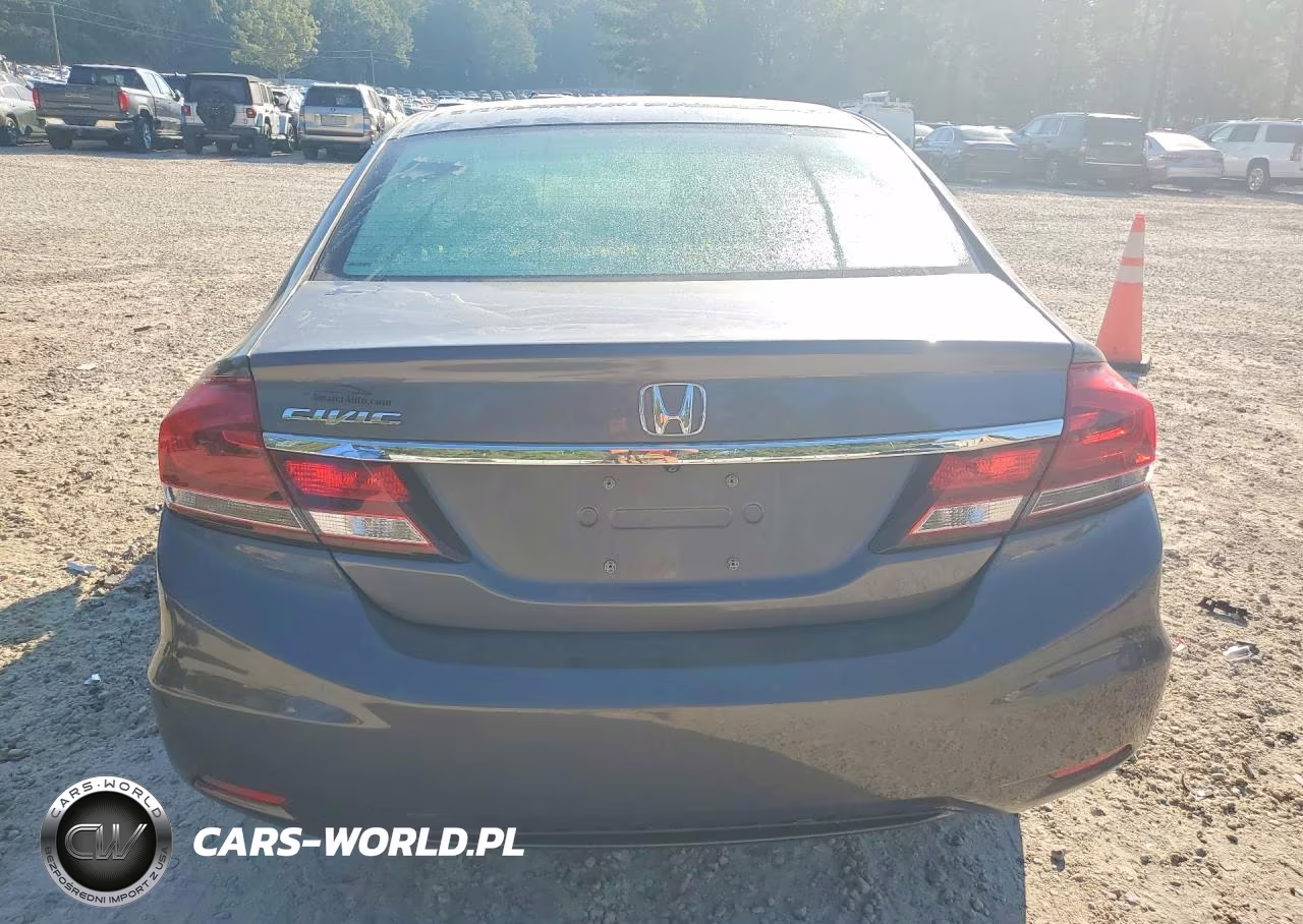 2015 Honda Civic Lx VIN:19XFB2F59FE100780 - 6