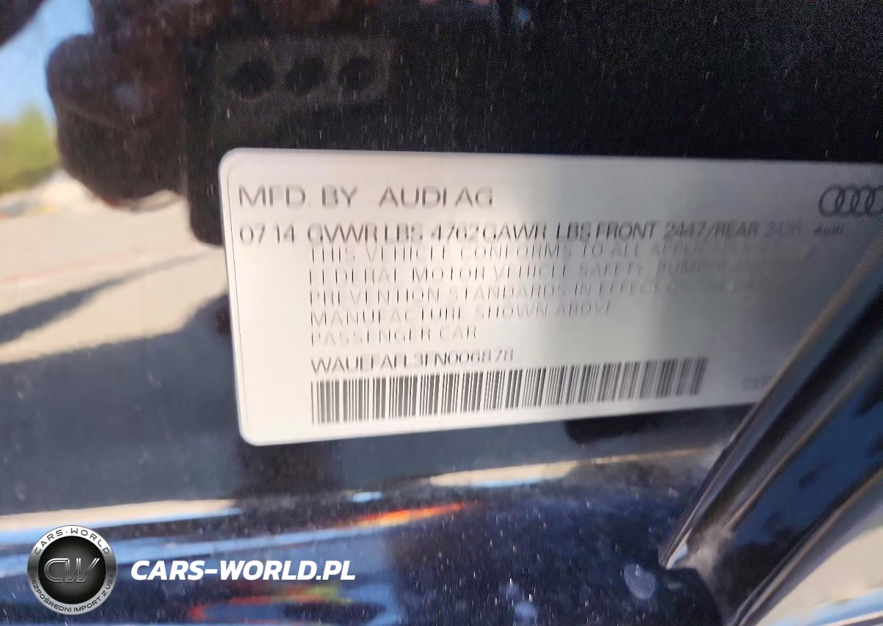 2015 Audi A4 Premium Plus VIN:WAUEFAFL3FN006878 - 12