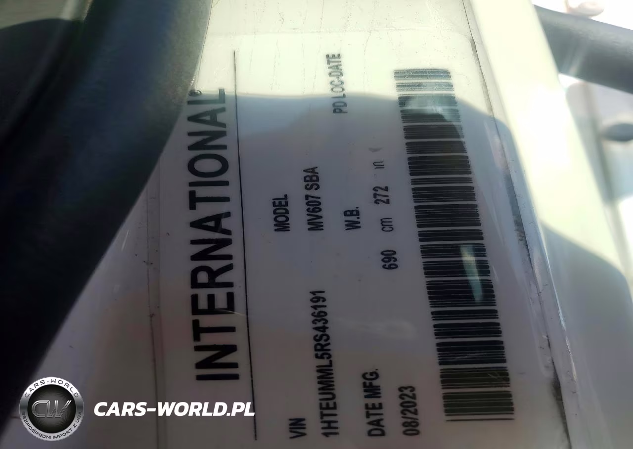 2024 International Mv607 Box Truck VIN:1HTEUMML5RS436191 - 13
