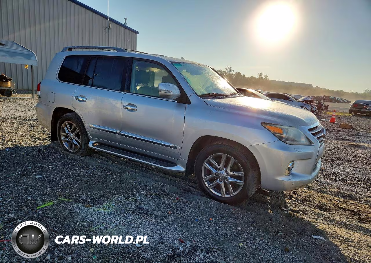 2013 Lexus Lx 570 VIN:JTJHY7AX0D4092027 - 4
