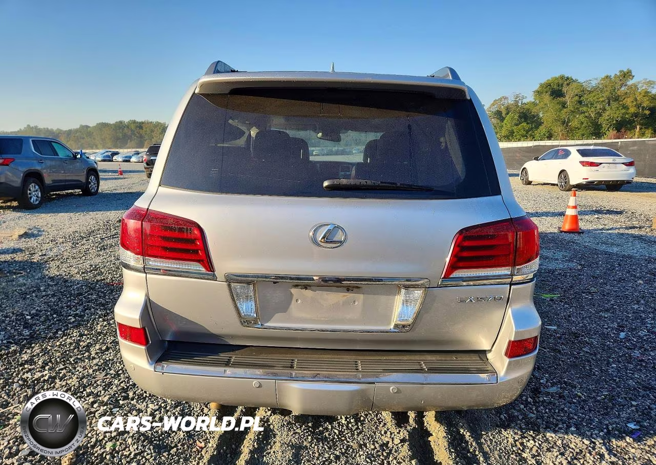 2013 Lexus Lx 570 VIN:JTJHY7AX0D4092027 - 6