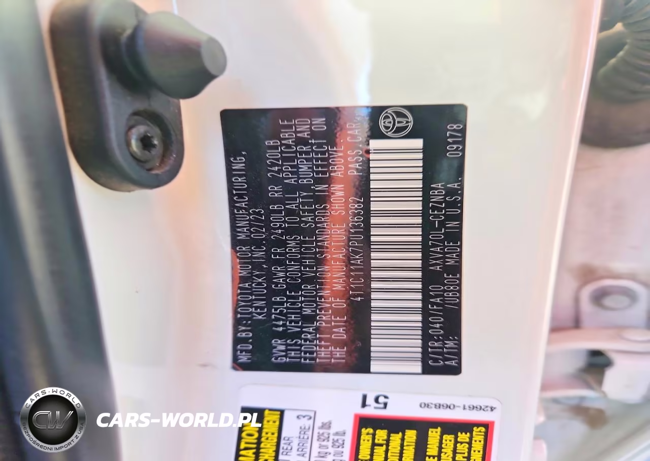 2023 Toyota Camry Le VIN:4T1C11AK7PU136382 - 12