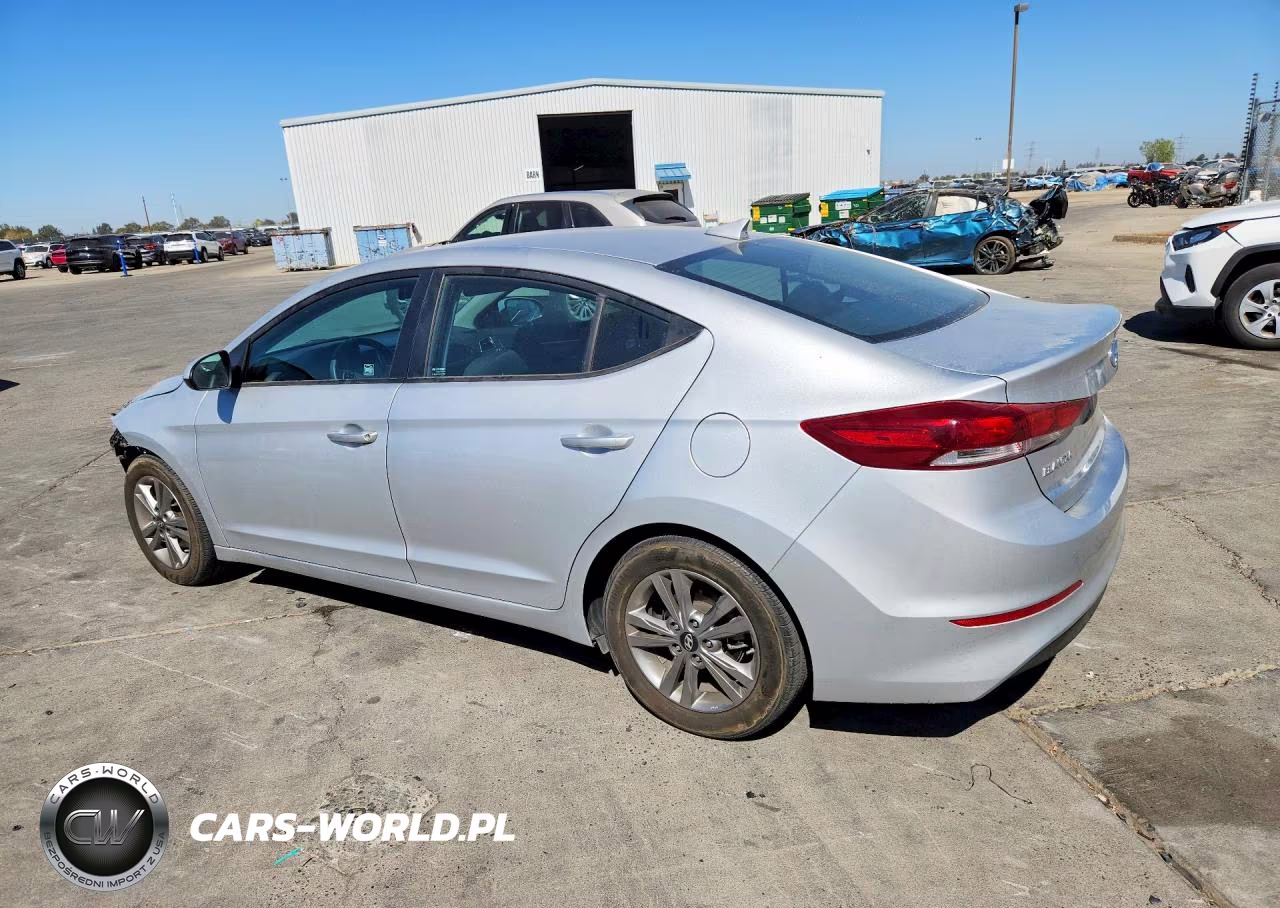 2018 Hyundai Elantra Sel VIN:KMHD84LF2JU708760 - 2