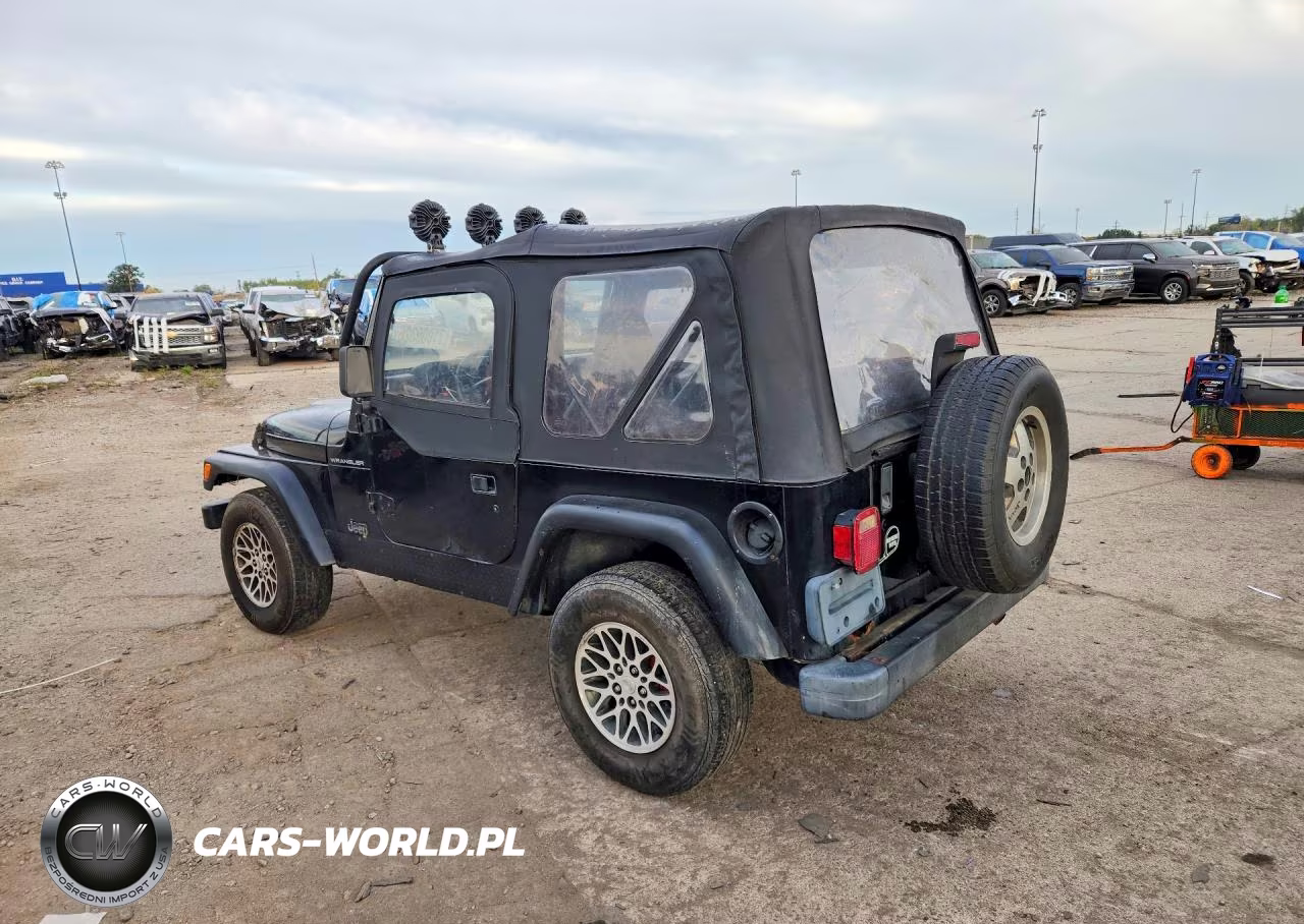 1999 Jeep Wrangler - Tj Se VIN:1J4FY29P9XP434296 - 2