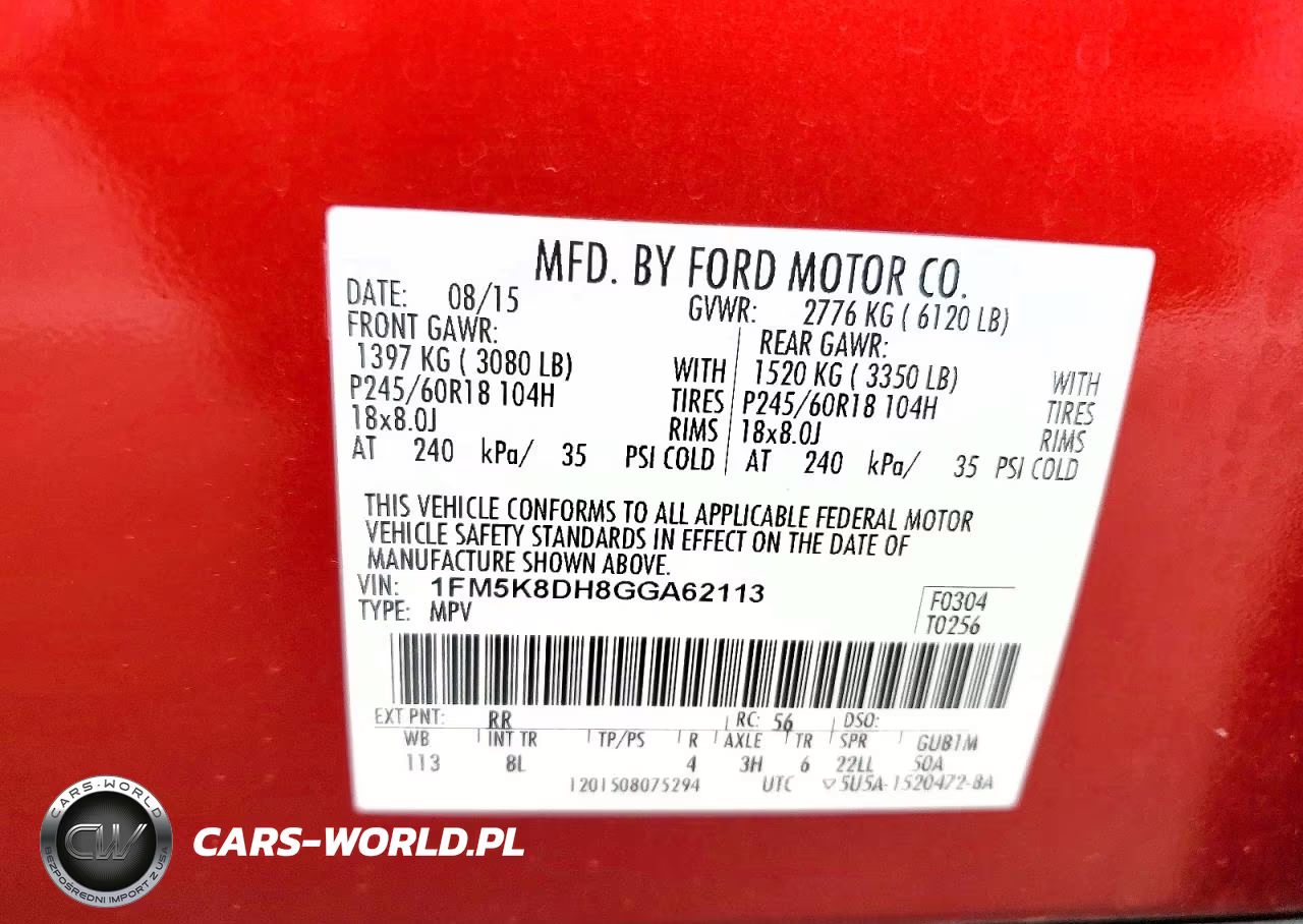 2016 Ford Explorer Xlt VIN:1FM5K8DH8GGA62113 - 13