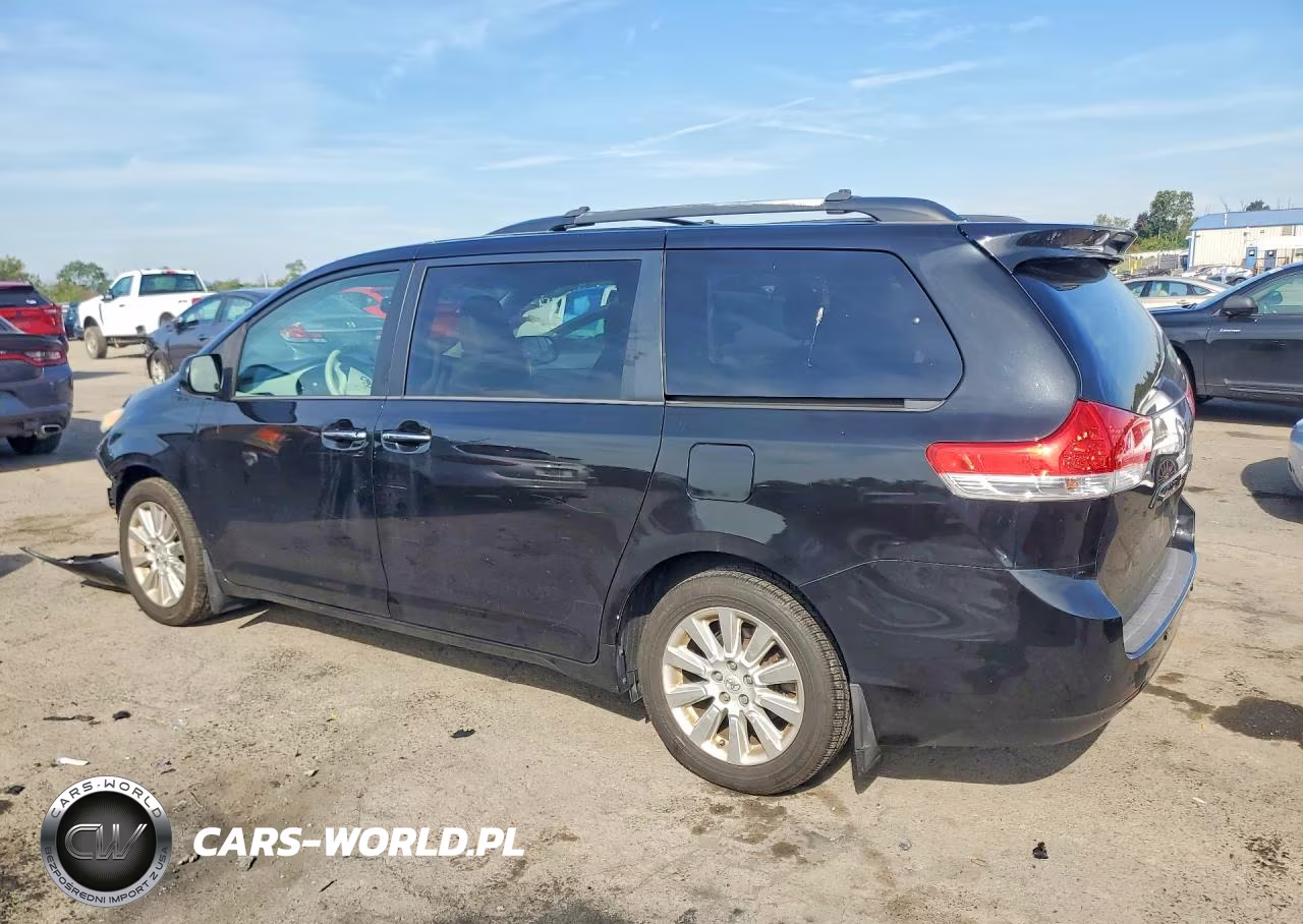 2013 Toyota Sienna Xle 7-Passenger VIN:5TDDK3DC1DS053729 - 2
