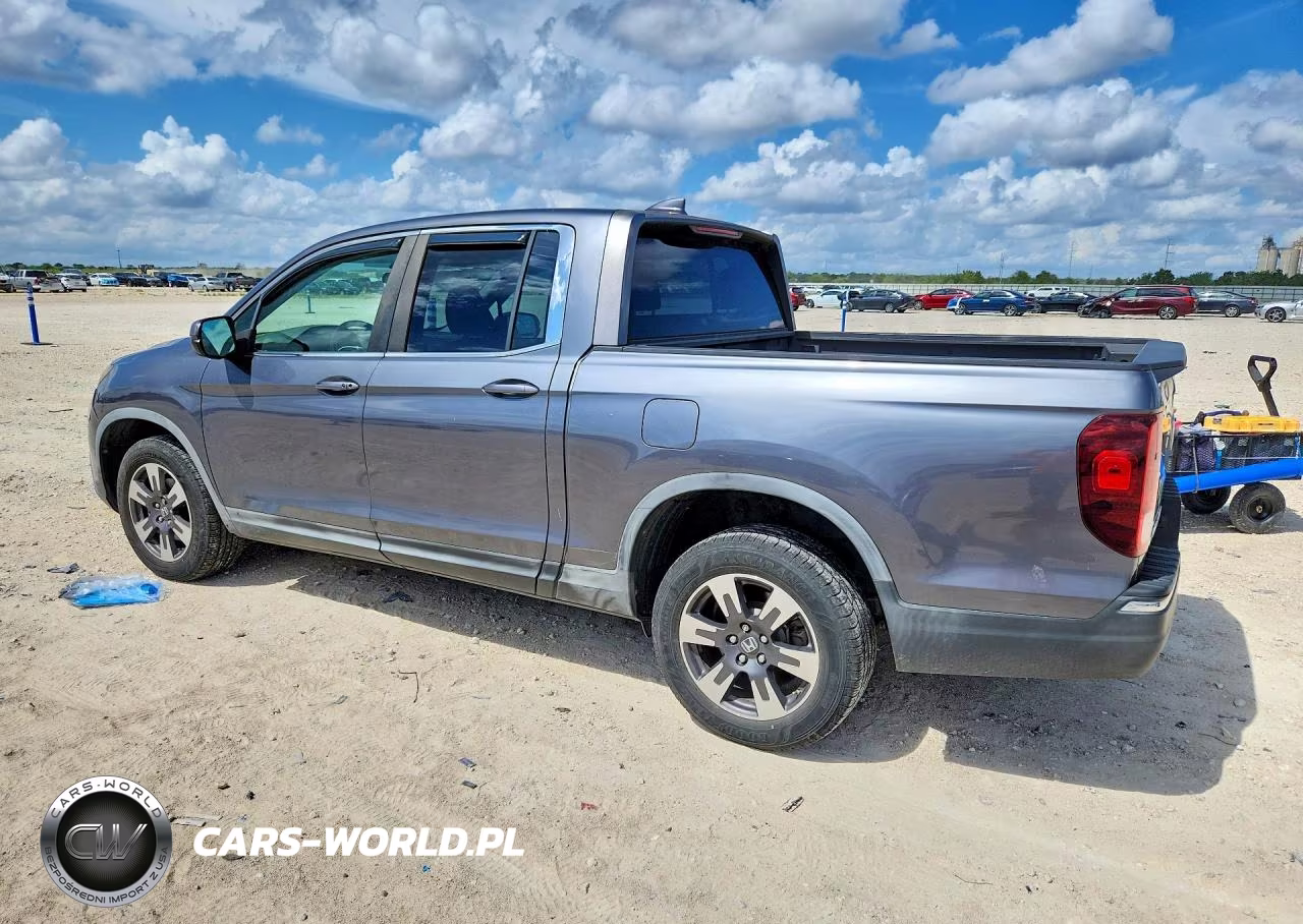 2017 Honda Ridgeline Rtl VIN:5FPYK3F57HB033437 - 2