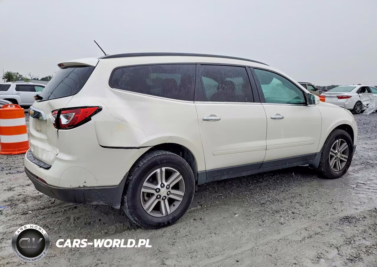 2015 Chevrolet Traverse Lt VIN:1GNKRHKD3FJ306181 - 3